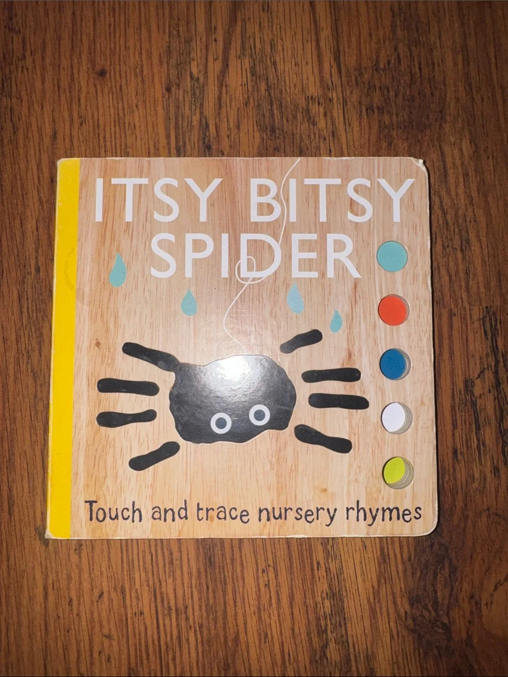 Itsy Bitsy Spider Touch & Trace Nursery Rhymes Board Book C1.LBk.5